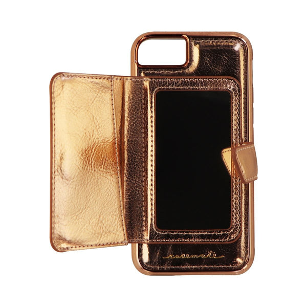 Case-Mate Compact Mirror Case Series Cover for Apple iPhone 8 7 - Rose Gold - Case-Mate - Simple Cell Shop, Free shipping from Maryland!