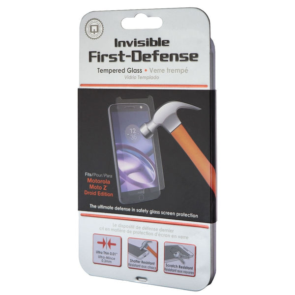 Qmadix Invisible First-Defense Tempered Glass Screen Protector for Moto Z Droid - Qmadix - Simple Cell Shop, Free shipping from Maryland!