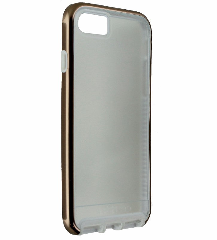 Tech21 Evo Elite Hard Case for Apple iPhone 8 & 7 - Frost / Rose Gold / White
