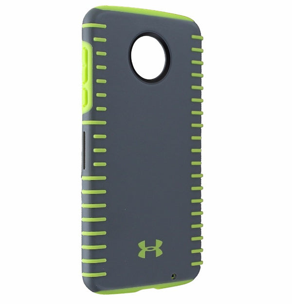 Under Armour Grip Series Hybrid Case Cover for Moto Z2 Force - Gray/Neon Yellow - Under Armour - Simple Cell Shop, Free shipping from Maryland!