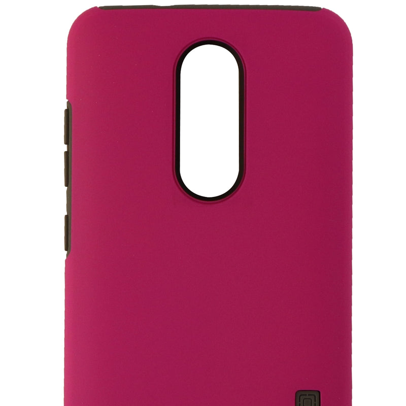 Incipio DualPro Series Dual Layer Case Cover for ZTE ZMAX Pro - Matte Pink/Gray - Incipio - Simple Cell Shop, Free shipping from Maryland!