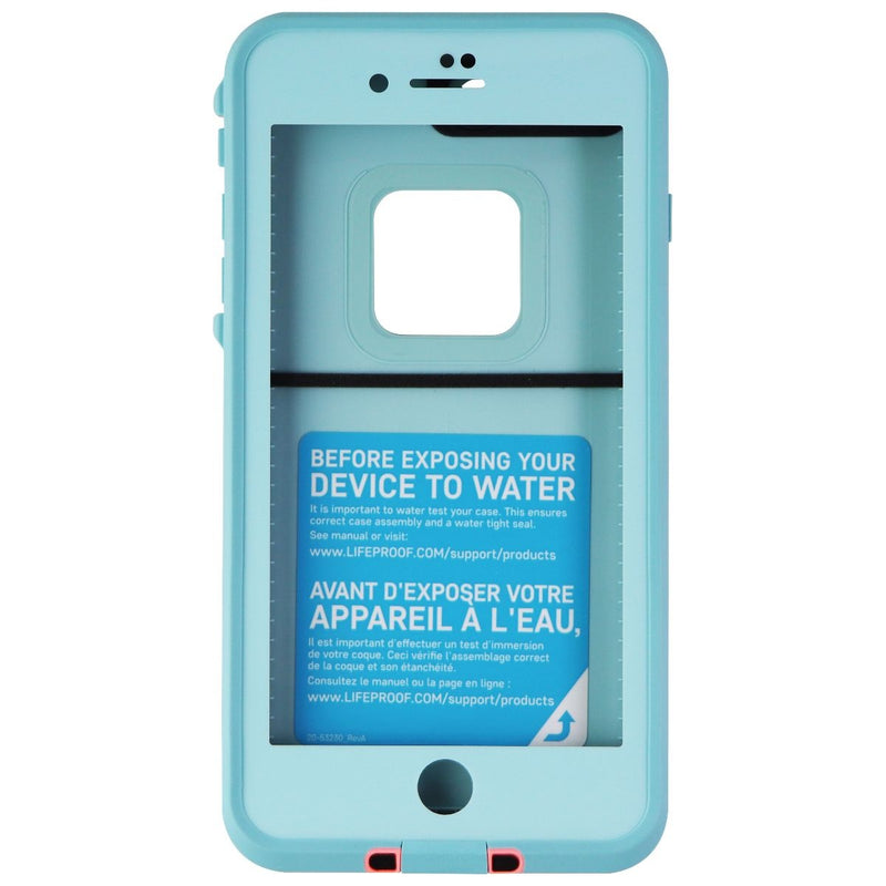 LifeProof FRE Series Waterproof Case for iPhone 8 Plus 7 Plus - Light Blue/Pink - LifeProof - Simple Cell Shop, Free shipping from Maryland!