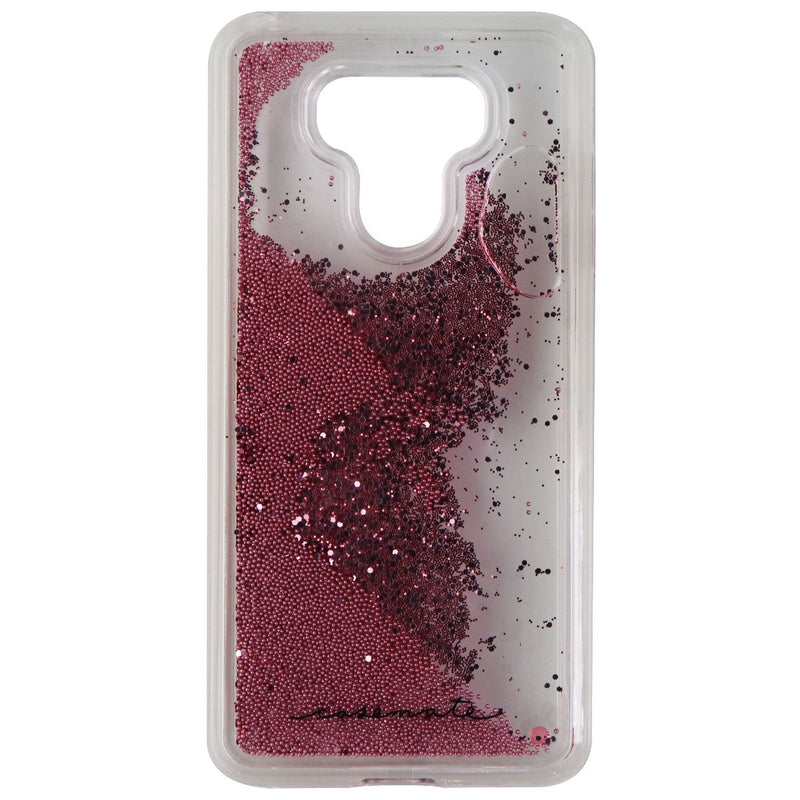 Case-Mate Naked Tough Waterfall Case Cover for LG G6 - Clear / Pink Glitter - Case-Mate - Simple Cell Shop, Free shipping from Maryland!