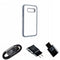 OEM Adapter & Charger KIT W/ Clear OtterBox Symmetry Case for Samsung Galaxy S8 - Generic - Simple Cell Shop, Free shipping from Maryland!