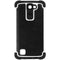 Ballistic Tough Jacket Series Dual Layer Case Cover for LG K8 - Black / White - Ballistic - Simple Cell Shop, Free shipping from Maryland!