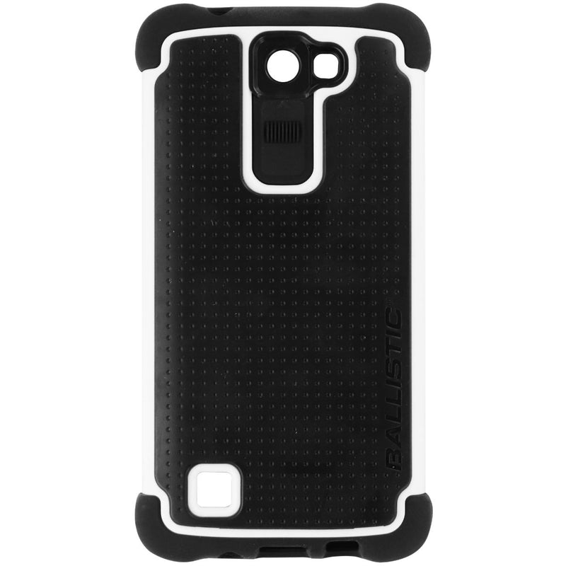 Ballistic Tough Jacket Series Dual Layer Case Cover for LG K8 - Black / White - Ballistic - Simple Cell Shop, Free shipping from Maryland!