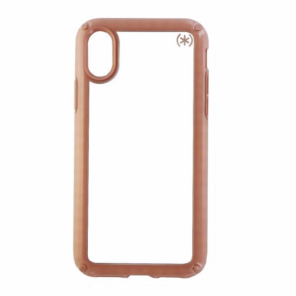 Speck Presidio Show Series Case Cover for iPhone X/ Xs - Clear/Pink Rose Gold