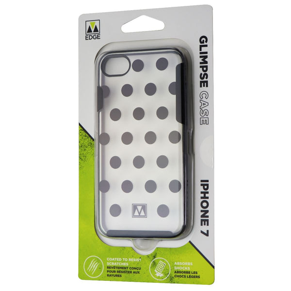 M-Edge Glimpse Hybrid Case for iPhone 8/7 & iPhone SE (2nd Gen) - Clear/PolkaDot - M-Edge - Simple Cell Shop, Free shipping from Maryland!