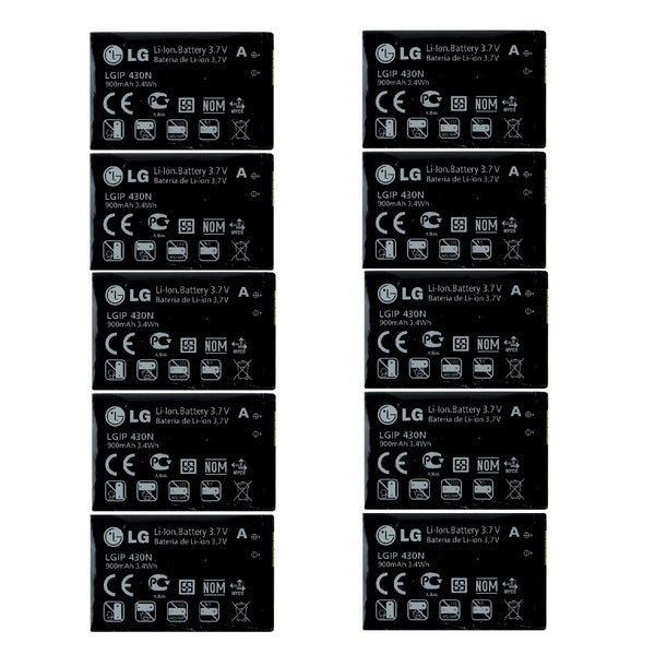 KIT 10x LG LGIP-430N 900 mAh Replacement Battery for LG LX290 - LG - Simple Cell Shop, Free shipping from Maryland!