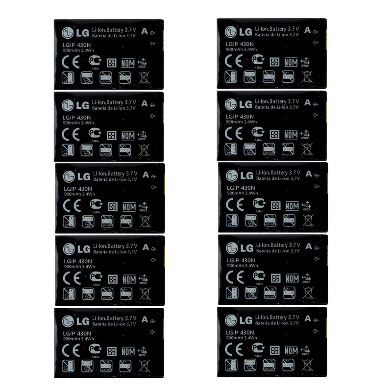 KIT 10x LG LGIP-430N 900 mAh Replacement Battery for LG LX290 - LG - Simple Cell Shop, Free shipping from Maryland!