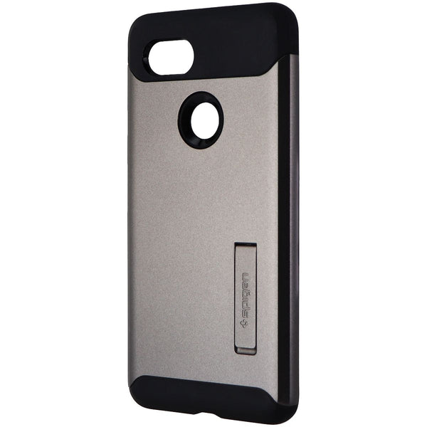 Spigen Slim Armor Series Dual Layer Case for Google Pixel 2 XL - Gunmetal/Black - Spigen - Simple Cell Shop, Free shipping from Maryland!