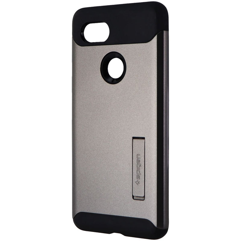 Spigen Slim Armor Series Dual Layer Case for Google Pixel 2 XL - Gunmetal/Black - Spigen - Simple Cell Shop, Free shipping from Maryland!