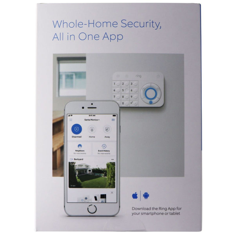 Ring Alarm Wireless Home Security System - 5 Piece Set - White - Ring - Simple Cell Shop, Free shipping from Maryland!