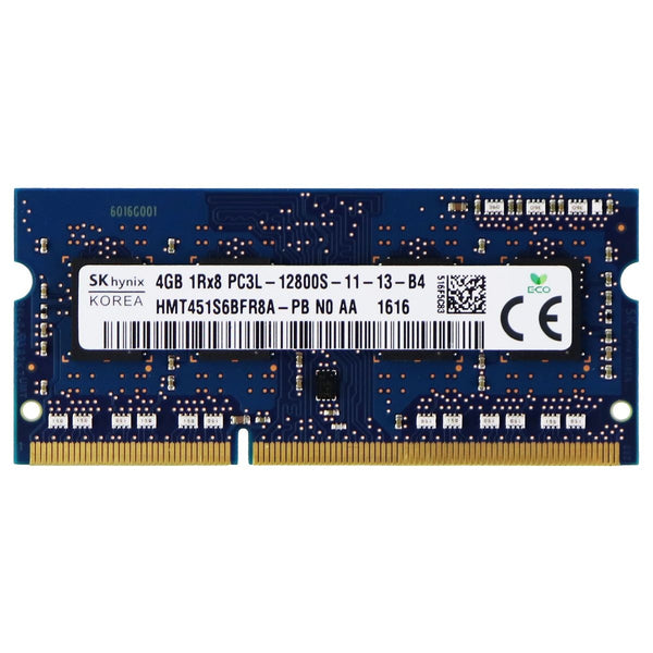 Hynix (4GB) DDR3 RAM PC3L-12800S (1Rx8) SO-DIMM 1600MHz HMT451S6BFR8A-PB N0 AA - SK Hynix - Simple Cell Shop, Free shipping from Maryland!