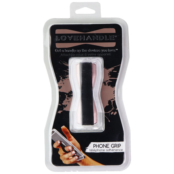 Love Handle Adhesive Phone Grip/Strip for Easy Holding - Rose Gold/Black - Love Handle - Simple Cell Shop, Free shipping from Maryland!