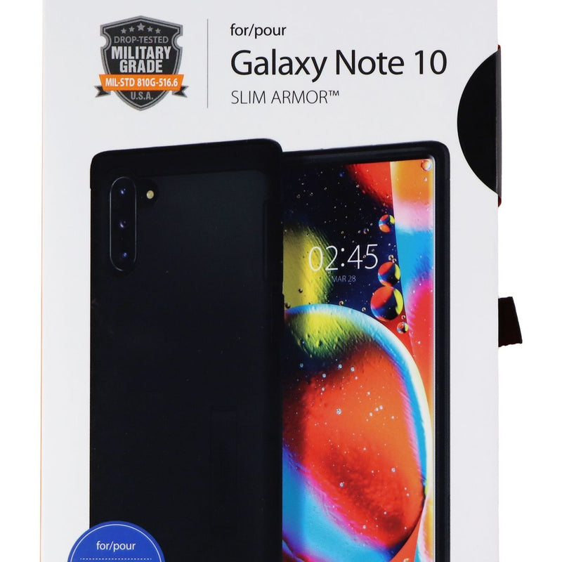 Spigen Slim Armor Case with Kickstand for Samsung Galaxy Note10 - Black - Spigen - Simple Cell Shop, Free shipping from Maryland!