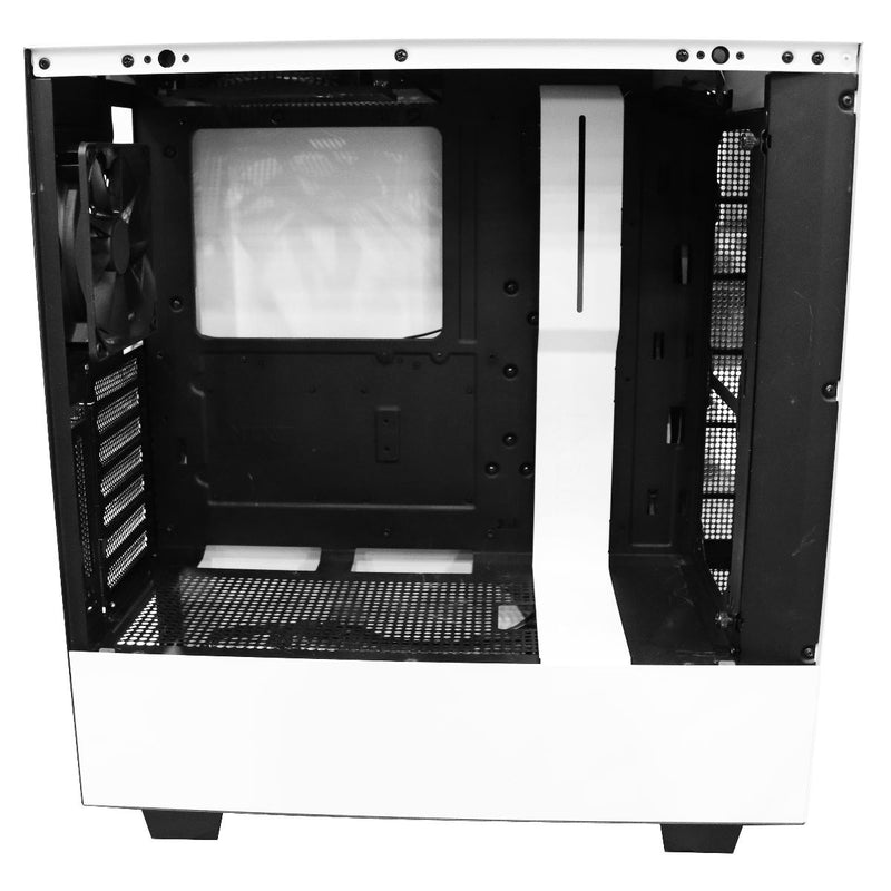 NZXT - H510i Compact ATX Mid-Tower Case with RGB Lighting - Matte White - NZXT - Simple Cell Shop, Free shipping from Maryland!