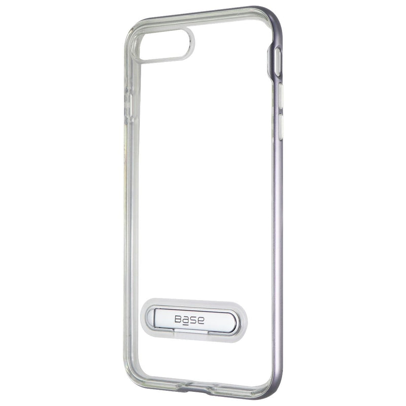Base Duo Hybrid Case for Apple iPhone 8 Plus / iPhone 7 Plus - Silver/Clear - Base - Simple Cell Shop, Free shipping from Maryland!