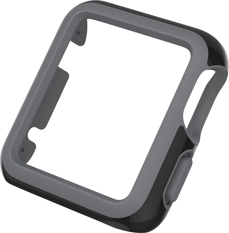 Speck CandyShell FIT Series Case for Apple Smartwatch 42mm -  Black / Slate Gray - Speck - Simple Cell Shop, Free shipping from Maryland!