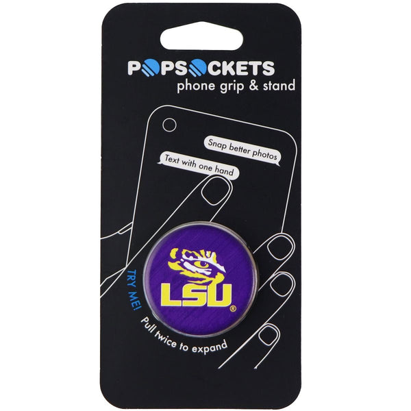 PopSockets Collapsible Grip & Stand for Phones & Tablets - LSU / Purple - PopSockets - Simple Cell Shop, Free shipping from Maryland!