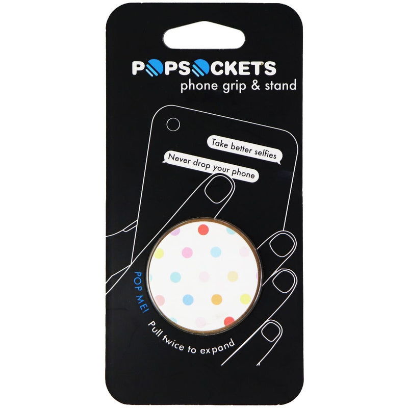 PopSockets Collapsible Grip & Stand for Phones and Tablets - Polka Multi - PopSockets - Simple Cell Shop, Free shipping from Maryland!