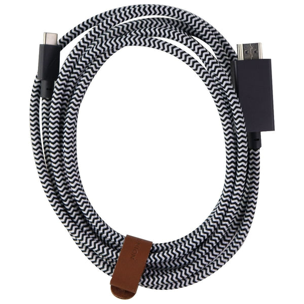 Native Union ( BELT-C-HDMI-ZEB-3) 10Ft External HDMI for USB-C Devices - Zebra - Native Union - Simple Cell Shop, Free shipping from Maryland!
