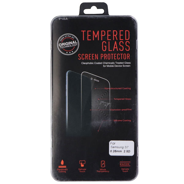 Tempered Glass Screen Protector for Samsung Galaxy S7 Smartphones - Clear - Unbranded - Simple Cell Shop, Free shipping from Maryland!