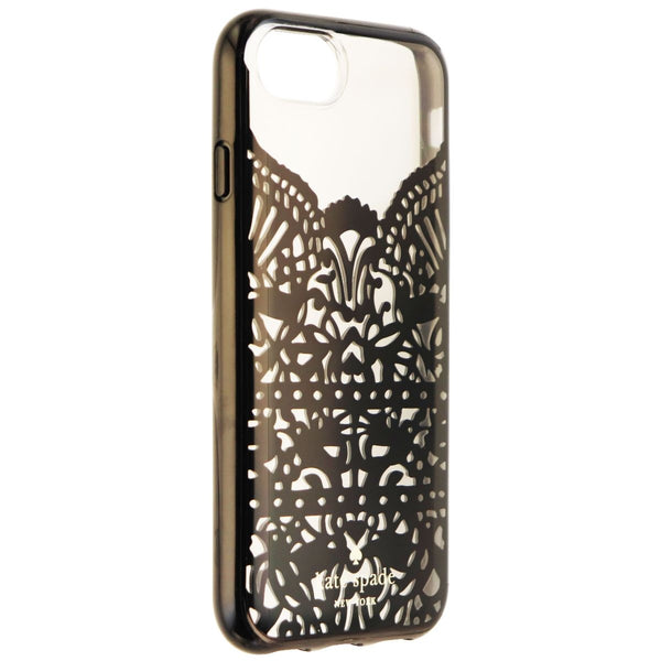 Kate Spade Lace Cage Series Hybrid Hard Case for iPhone 8 7 6s - Blk Lace/Clear - Kate Spade - Simple Cell Shop, Free shipping from Maryland!