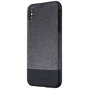 Platinum Crosshatch Case for Apple iPhone Xs Max Smartphones - Gray/Black - Platinum - Simple Cell Shop, Free shipping from Maryland!