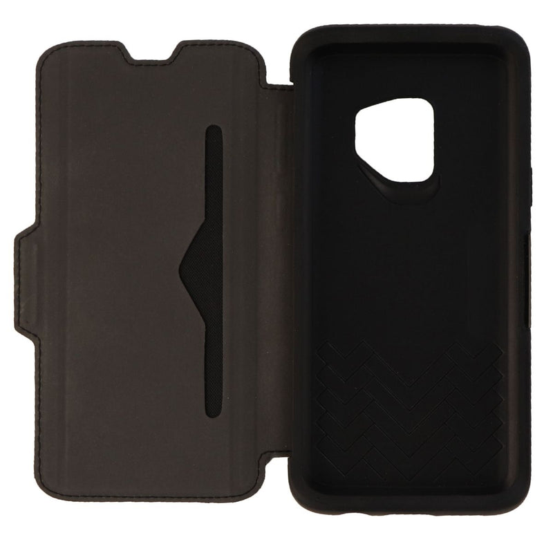 OtterBox Strada Series Leather Folio Case for Samsung Galaxy S9 - Black / Pewter - OtterBox - Simple Cell Shop, Free shipping from Maryland!