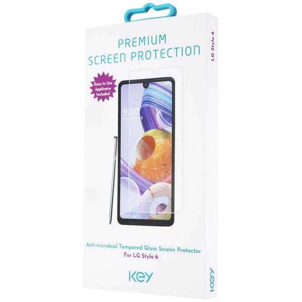 Key Premium Tempered Glass Screen Protector for LG Stylo 6 - Key - Simple Cell Shop, Free shipping from Maryland!