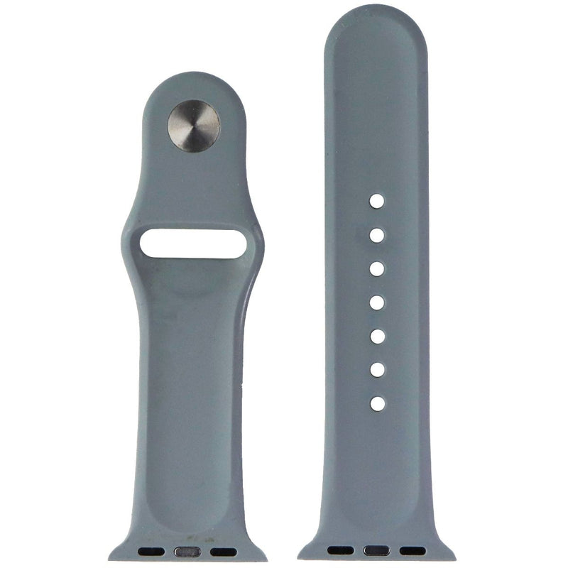 38mm Rubber Sport Band for Apple Watch 38 & 40mm Cases (All Series) - Gray - Unbranded - Simple Cell Shop, Free shipping from Maryland!