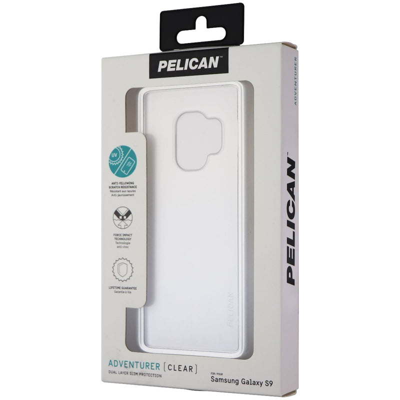 Pelican Adventurer Series Case for Samsung Galaxy S9 - Silver/Clear - Pelican - Simple Cell Shop, Free shipping from Maryland!