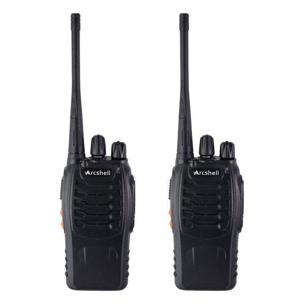Arcshell Two-Way UHF Transceiver Radios (2 Pack) with Chargers - Black (AR-5) - Arcshell - Simple Cell Shop, Free shipping from Maryland!