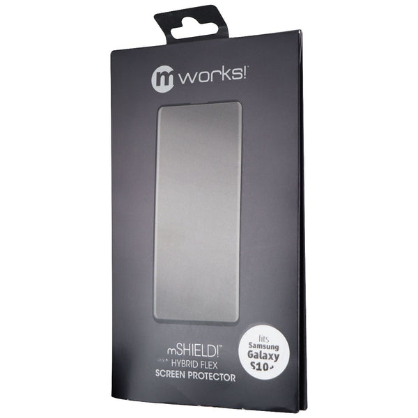 mWorks! mSHIELD! Hybrid Flex Curved Screen Protector for Galaxy (S10+) - Clear - mWorks! - Simple Cell Shop, Free shipping from Maryland!