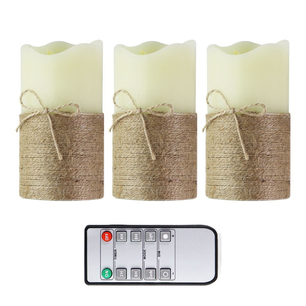 Yinuo LED Imitation Wax Candle (3-Pack) with Remote Control - Yinuo - Simple Cell Shop, Free shipping from Maryland!