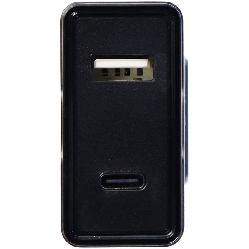 18-Watt (5V/3A) USB and USB-C Wall Charger & 3.3-Ft (USB-C) Cable - Black - Shenzhen - Simple Cell Shop, Free shipping from Maryland!