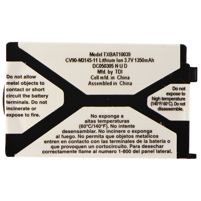 Kyocera Li-ion 1350mAh OEM Battery (TXBAT10039) 3.7V for KX10 KX44 KX9 and MILAN - Kyocera - Simple Cell Shop, Free shipping from Maryland!