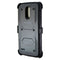 Rugged Full Body Case and Holster for LG Stylo 3 / LS777 - Black - Unbranded - Simple Cell Shop, Free shipping from Maryland!