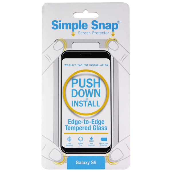 Simple Snap Screen Protector for Samsung Galaxy S9 - Clear - Simple Snap - Simple Cell Shop, Free shipping from Maryland!