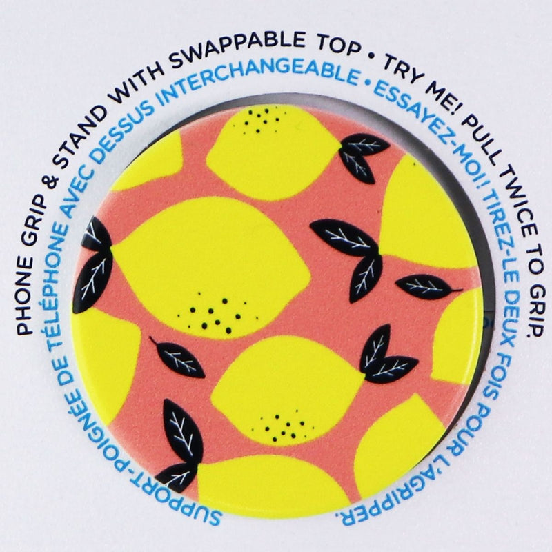 PopSockets PopGrip Swappable Grip for Phones & Tablets - Lemon Drop - PopSockets - Simple Cell Shop, Free shipping from Maryland!