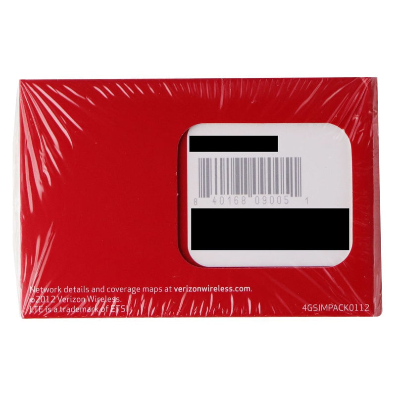 Verizon 4G LTE Sim Card (DFILLSIM3FF-A) - Red - Verizon - Simple Cell Shop, Free shipping from Maryland!