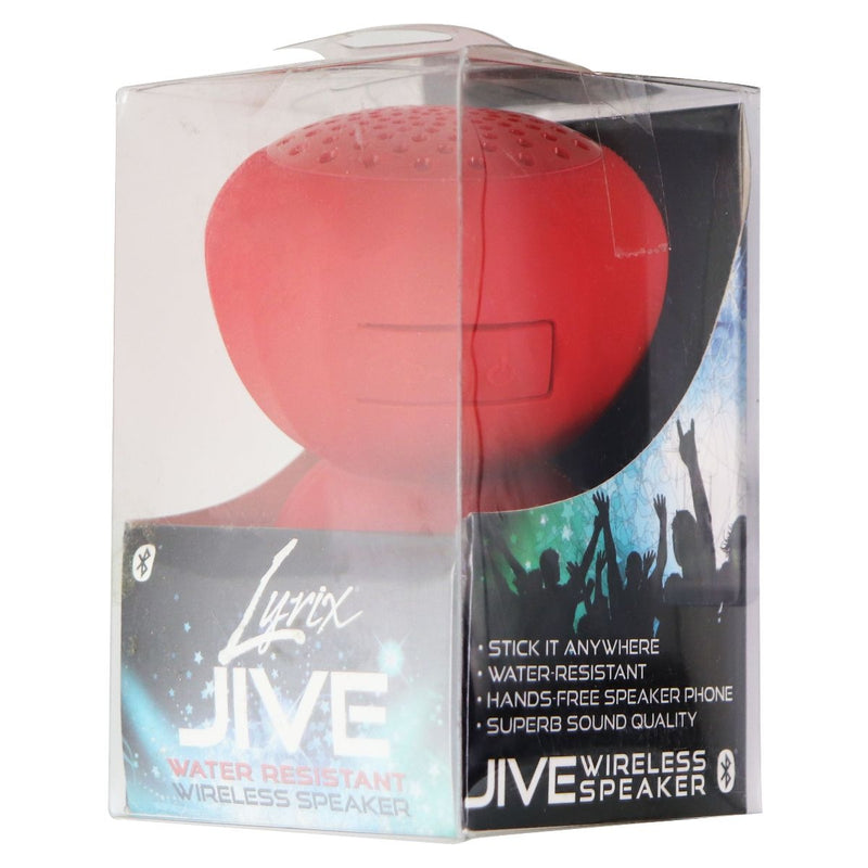 Digital Treasures Lyrix Jive Water Resistant Portable Bluetooth Speaker - Red - Digital Treasures - Simple Cell Shop, Free shipping from Maryland!