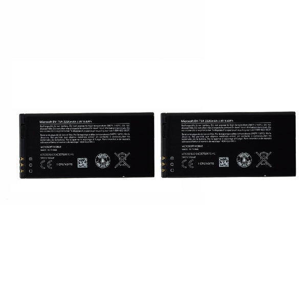 KIT 2x Microsoft Lumia 730 735 RM-1040 2220 mAh (BV-T5A) Battery for Lumia730 - Microsoft - Simple Cell Shop, Free shipping from Maryland!
