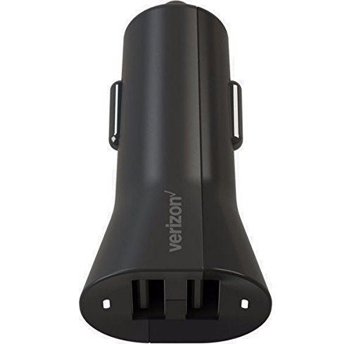 OEM Verizon Dual USB Car Charger 4.8 Amps - Black - VPC48BLK - Verizon - Simple Cell Shop, Free shipping from Maryland!