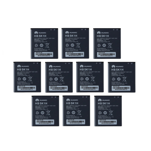 KIT 10x Huawei HB5K1H 1400 mAh Replacement Battery for Huawei M865/Ascend 2 - Huawei - Simple Cell Shop, Free shipping from Maryland!