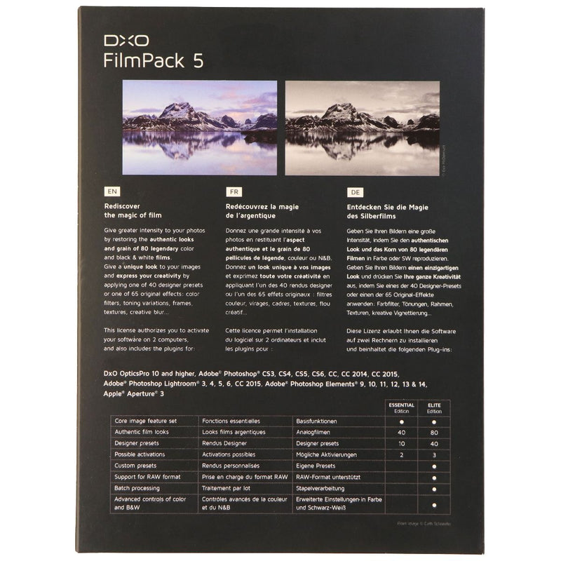 DxO Labs FilmPack 5 Essential Edition Image Processing Software - DXO - Simple Cell Shop, Free shipping from Maryland!