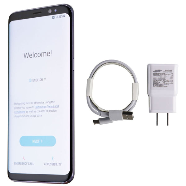Samsung Galaxy S8 (SM-G950U1) Smartphone (GSM Unlocked + Verizon) - 64GB / Blue - Samsung - Simple Cell Shop, Free shipping from Maryland!