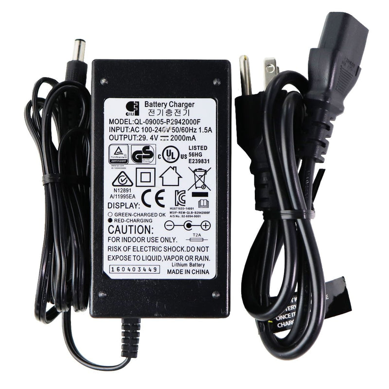 Yuneec 29.4V/2A Wall Charger Power Supply - Black (QLL-09005-B2942000F) - Yuneec - Simple Cell Shop, Free shipping from Maryland!