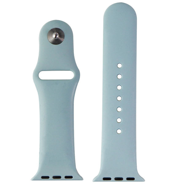 40mm Silicone Band for Apple Watch 40 & 38mm Cases (Any Series) - Light Blue - Unbranded - Simple Cell Shop, Free shipping from Maryland!